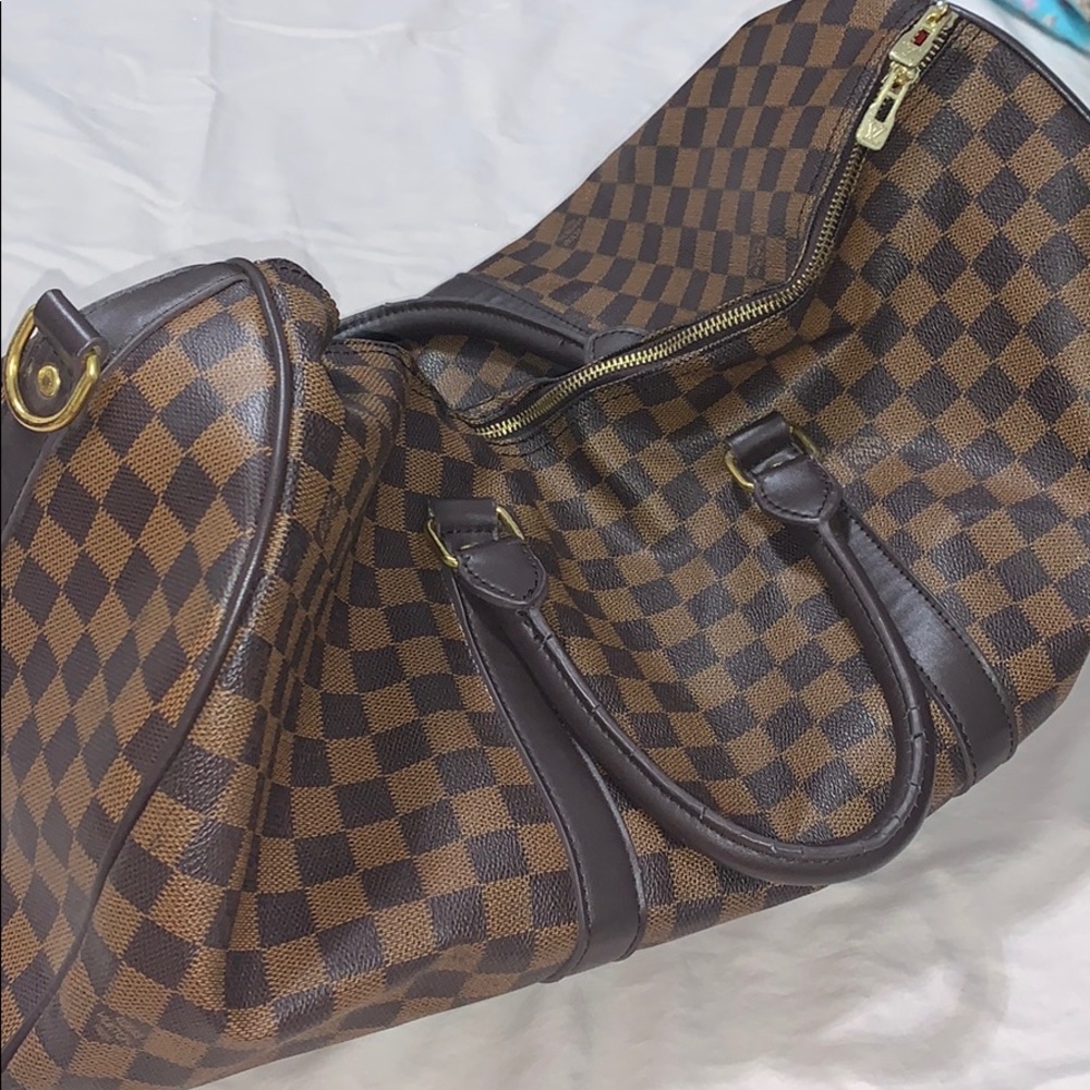 Large brown Duffel Bag